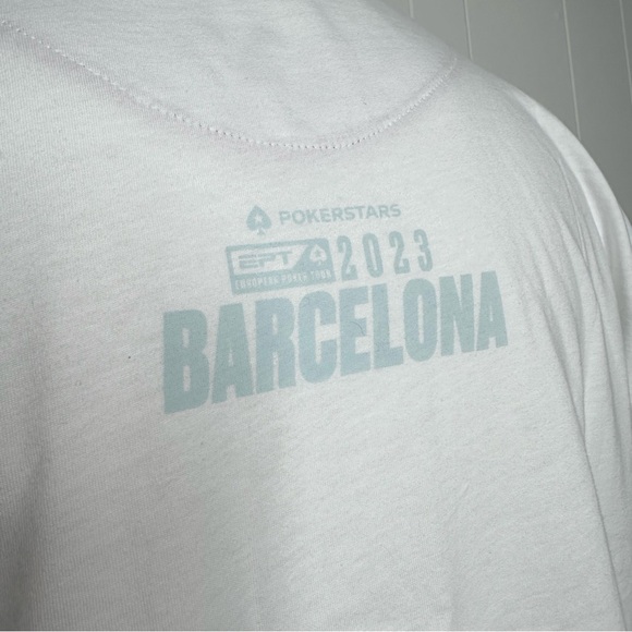 Pokerstars 2023 European Poker Tour EPT Barcelona Shirt - Picture 11 of 12